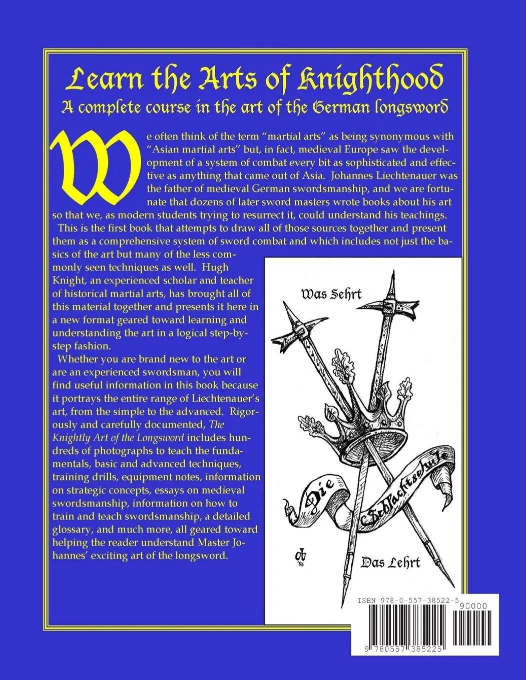 Rückseite: 9780557385225 | The Knightly Art of the Longsword | Hugh Knight | Taschenbuch | 2010