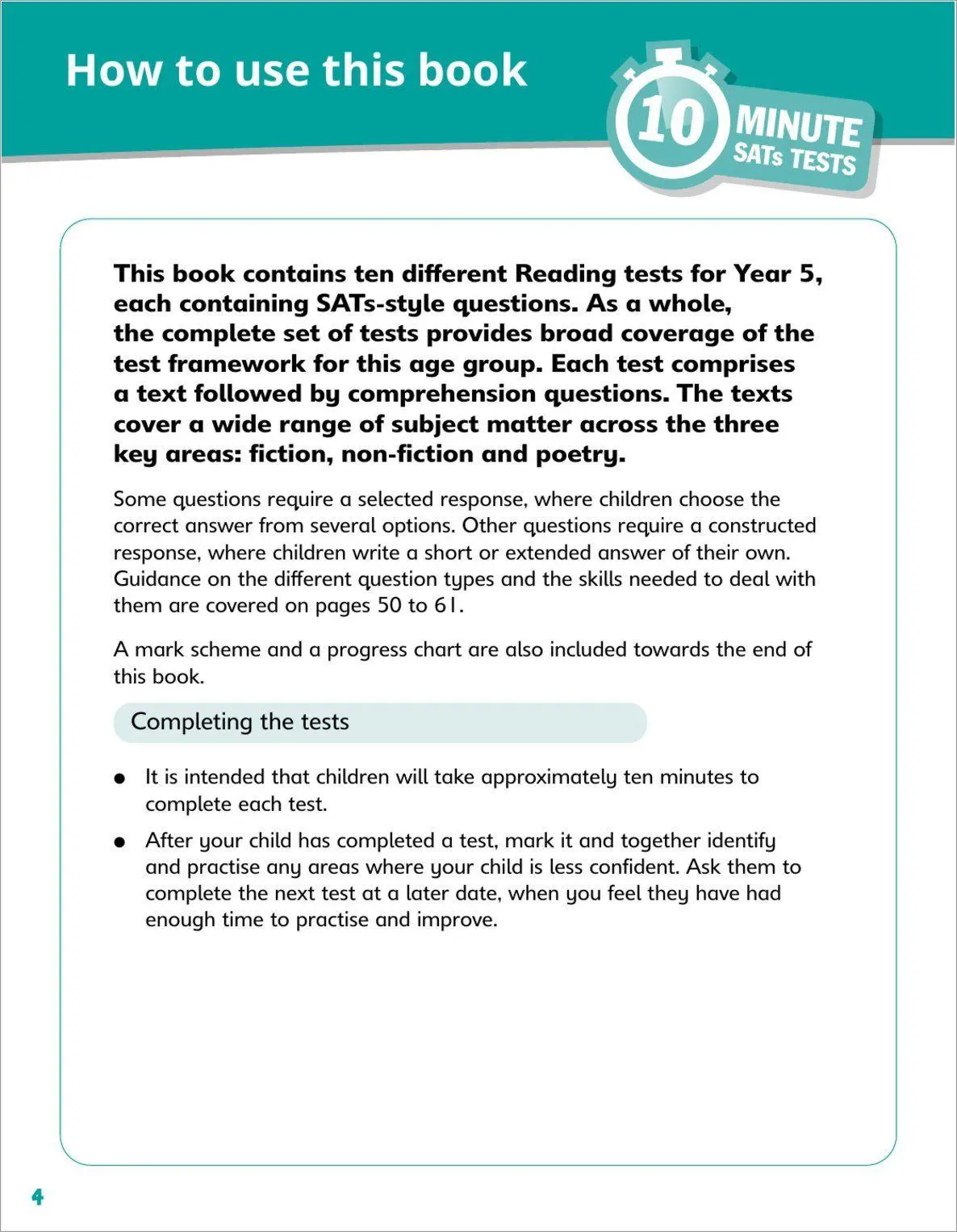 Bild: 9781407175225 | Reading - Ages 9-10 | Giles Clare | Taschenbuch | 10 Minute SATs Tests