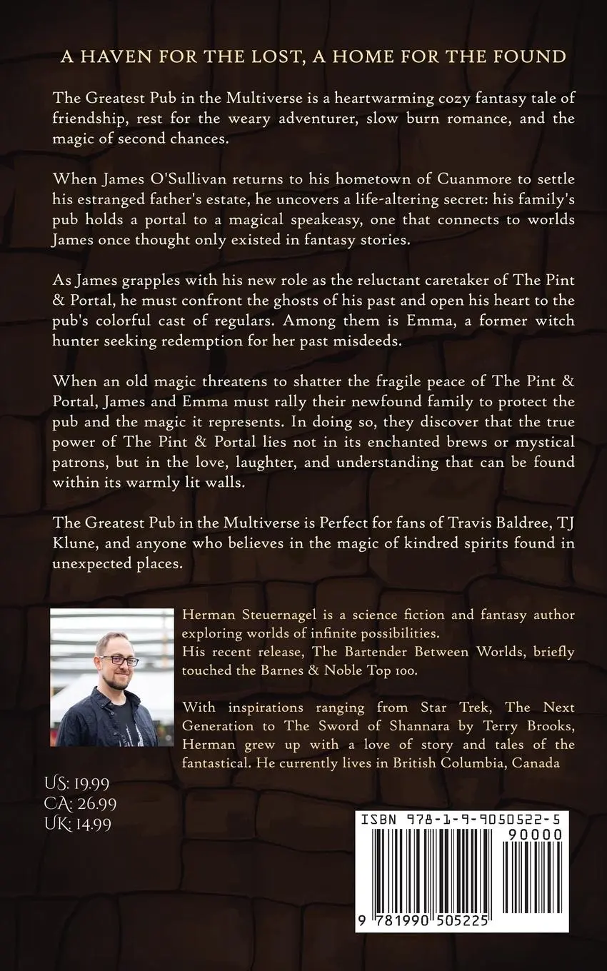 Rückseite: 9781990505225 | The Greatest Pub in the Multiverse | Herman Steuernagel | Taschenbuch