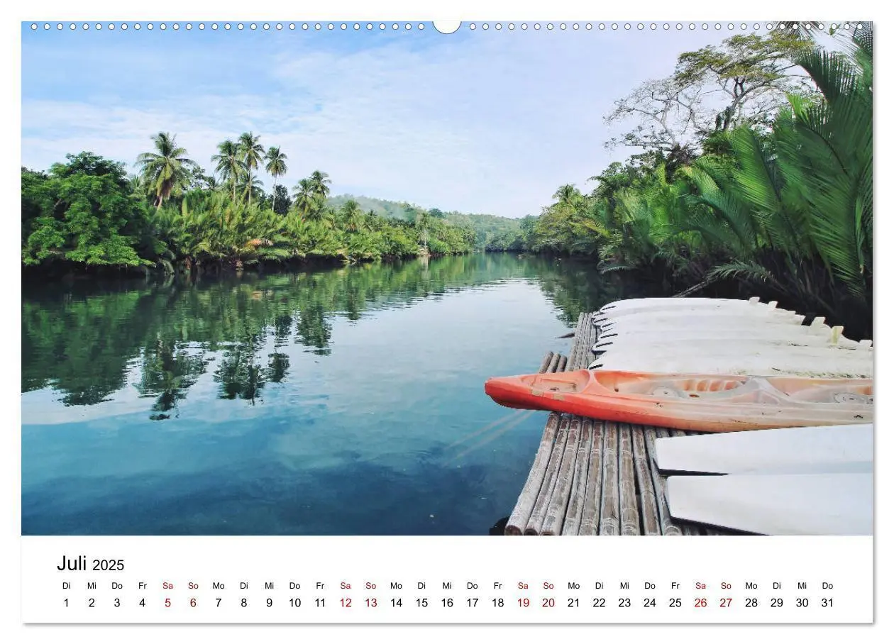 Bild: 9783435145225 | Philippinen - Faszinierende Inselwelten (Wandkalender 2025 DIN A2...