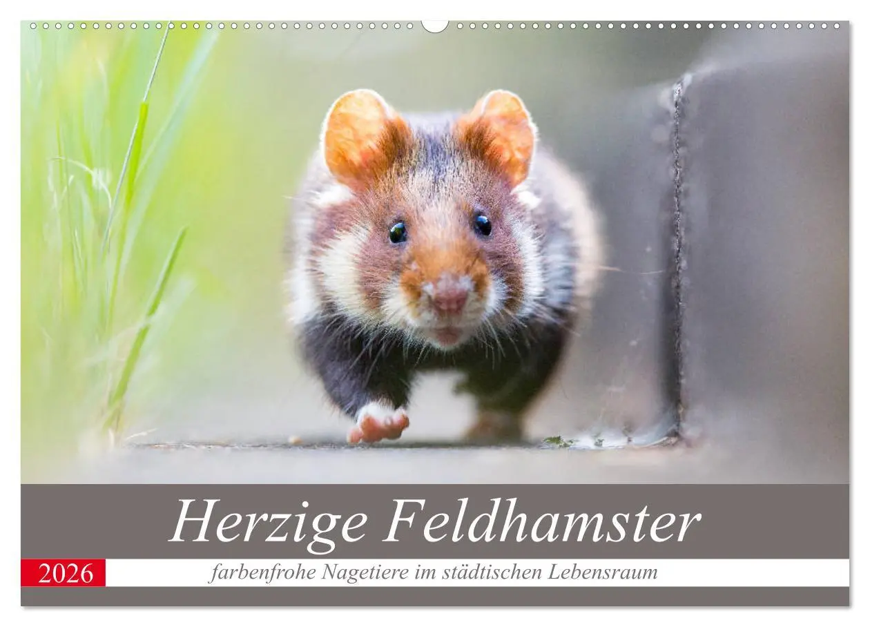 Cover: 9783457785225 | Herzige Feldhamster - farbenfrohe Nagetiere im städtischen...