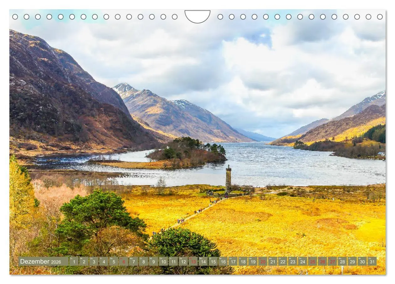 Bild: 9783457925225 | Mystisches Schottland (Wandkalender 2026 DIN A4 quer), CALVENDO...