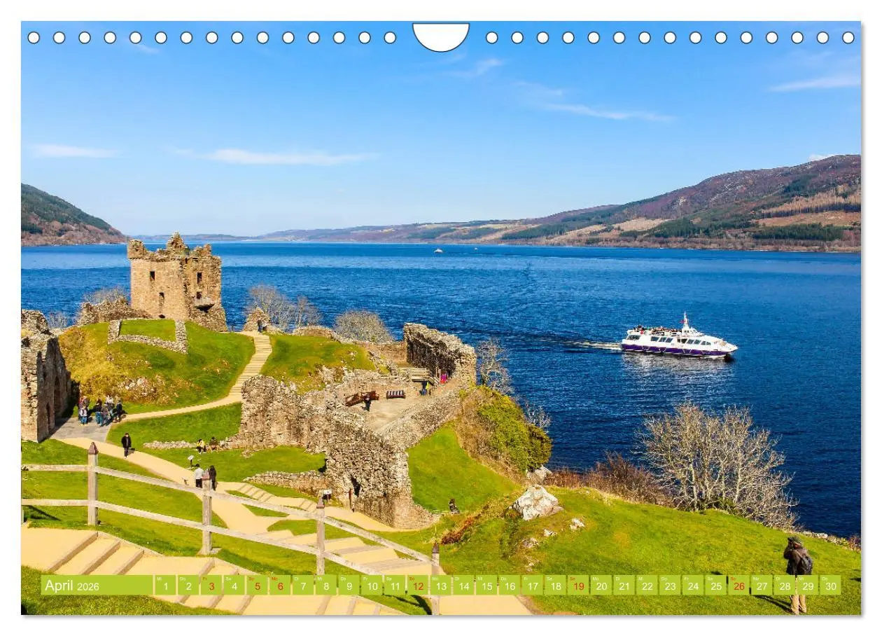 Bild: 9783457925225 | Mystisches Schottland (Wandkalender 2026 DIN A4 quer), CALVENDO...