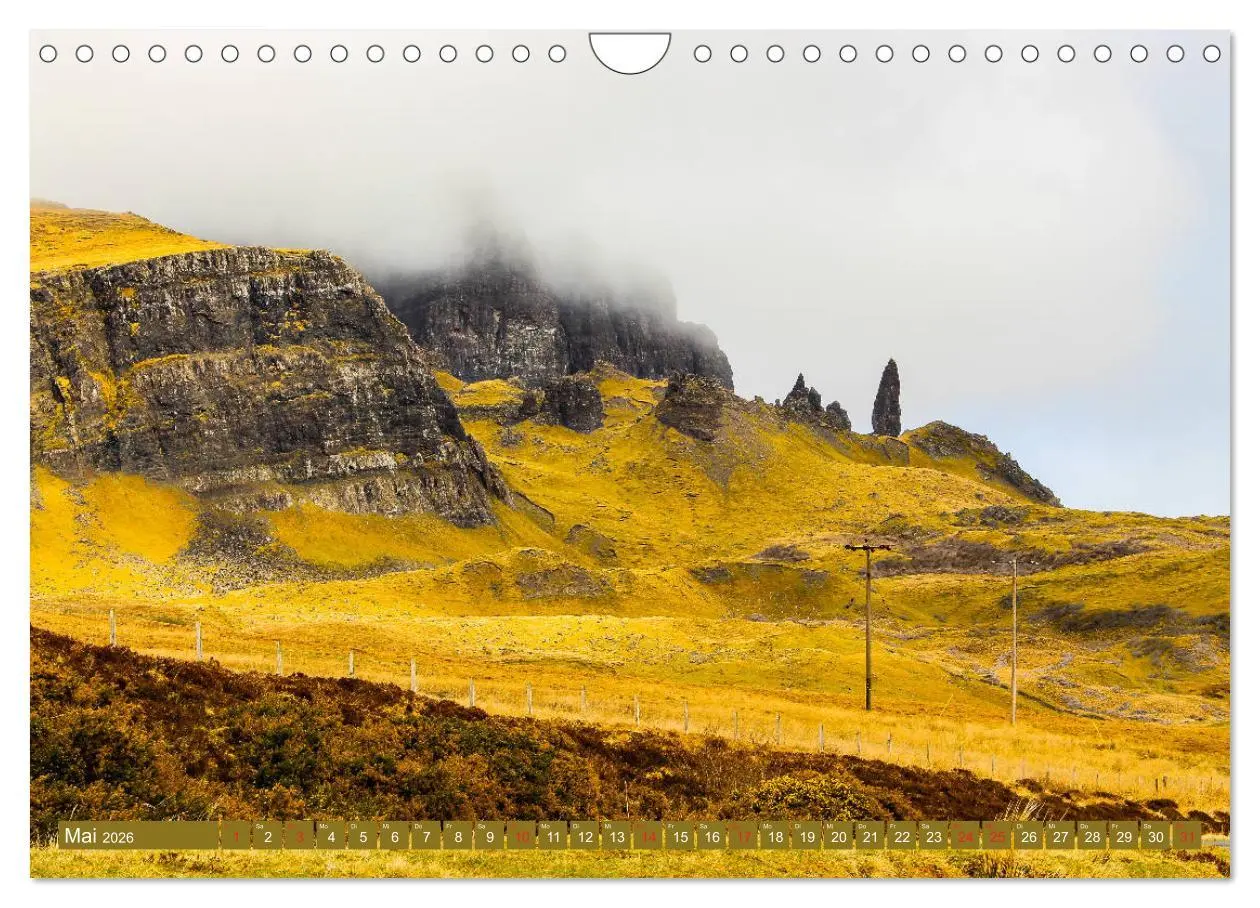Bild: 9783457925225 | Mystisches Schottland (Wandkalender 2026 DIN A4 quer), CALVENDO...