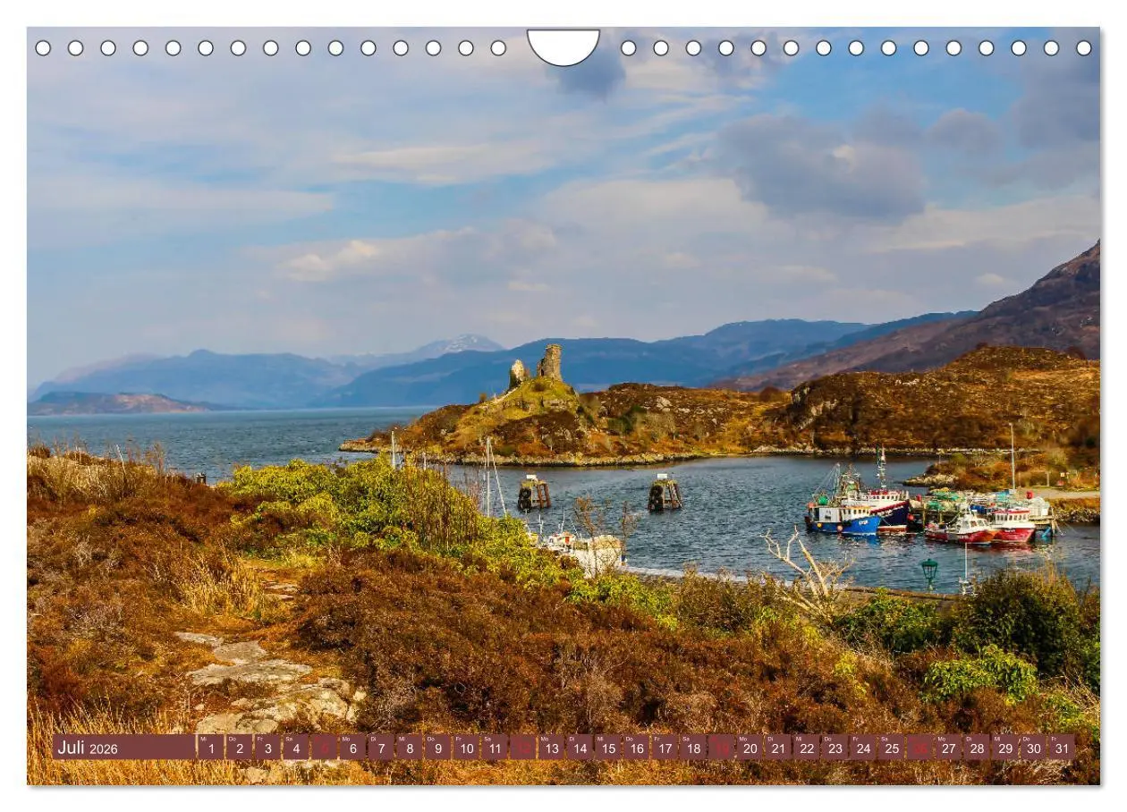 Bild: 9783457925225 | Mystisches Schottland (Wandkalender 2026 DIN A4 quer), CALVENDO...