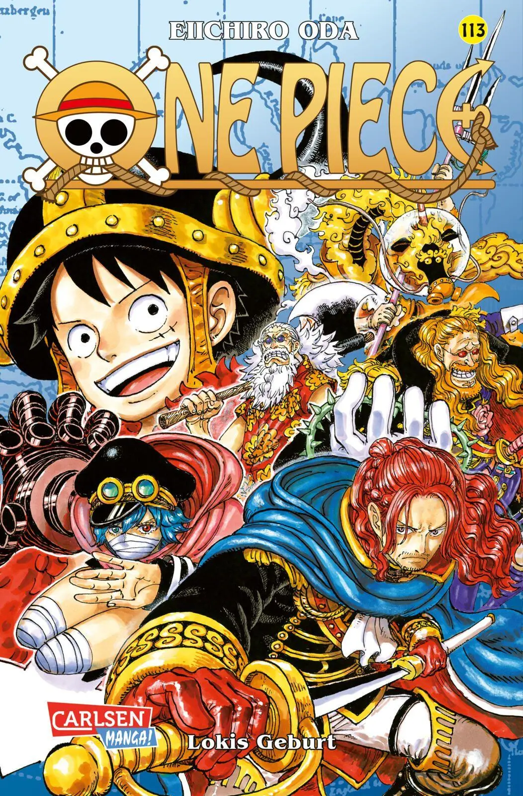 Cover: 9783551805225 | One Piece 113 | Piraten, Abenteuer und der größte Schatz der Welt!