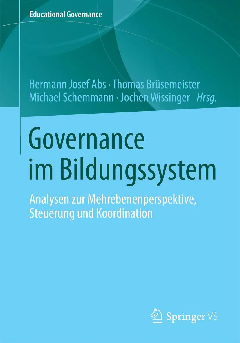 Cover: 9783658065225 | Governance im Bildungssystem | Hermann Josef Abs (u. a.) | Taschenbuch