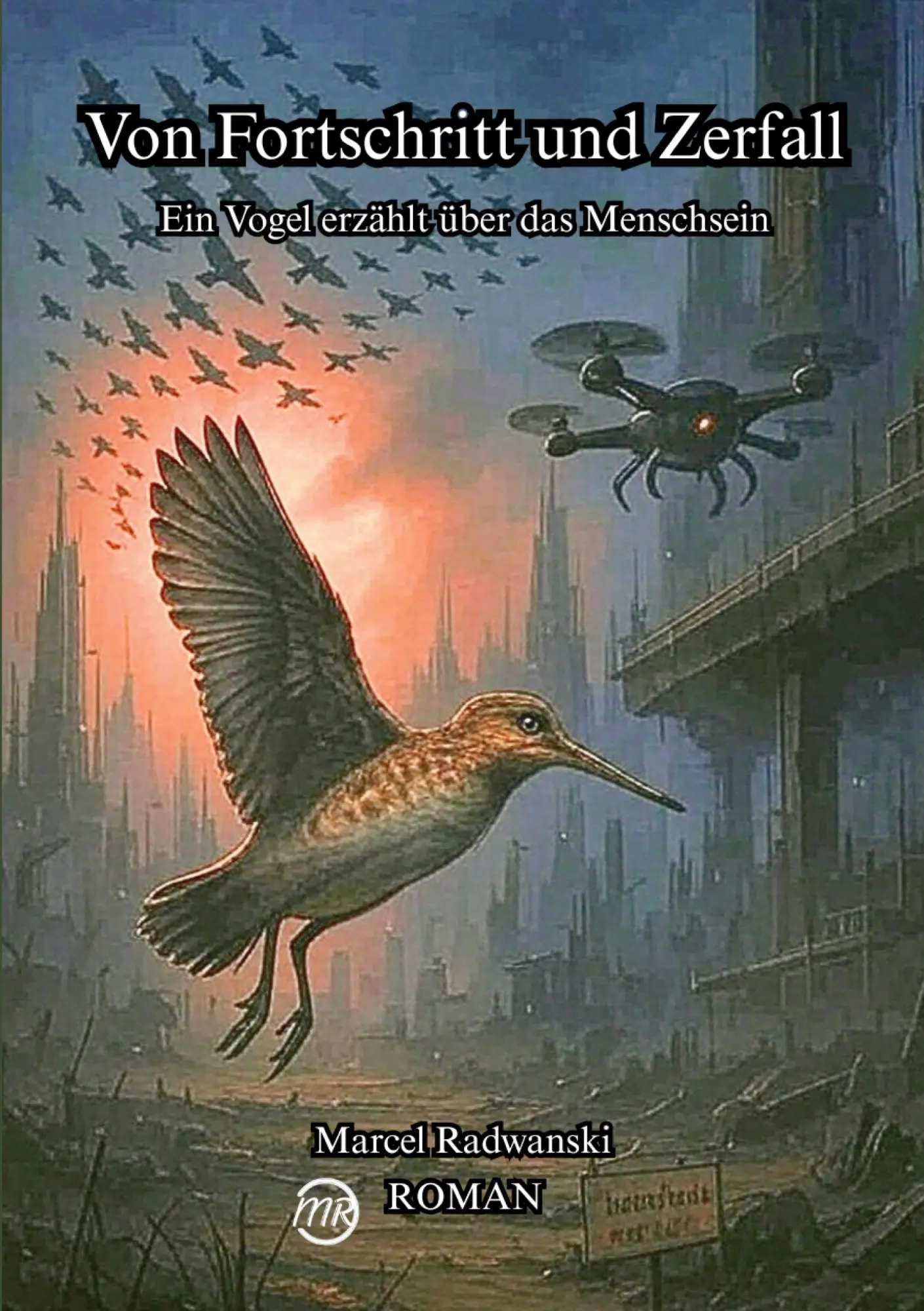 Cover: 9783695145225 | Von Fortschritt und Zerfall | Ein Vogel erzählt über das Menschsein