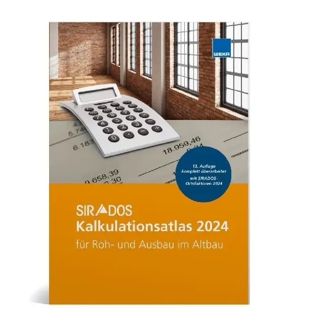 Cover: 9783811105225 | SIRADOS Kalkulationsatlas Altbau 2024 | Buch | Fachbuch | 674 S.
