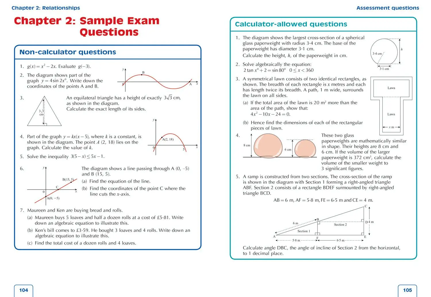 Bild: 9780008435325 | Leckie National 5 Maths for Sqa and Beyond - Revision + Practice 2...