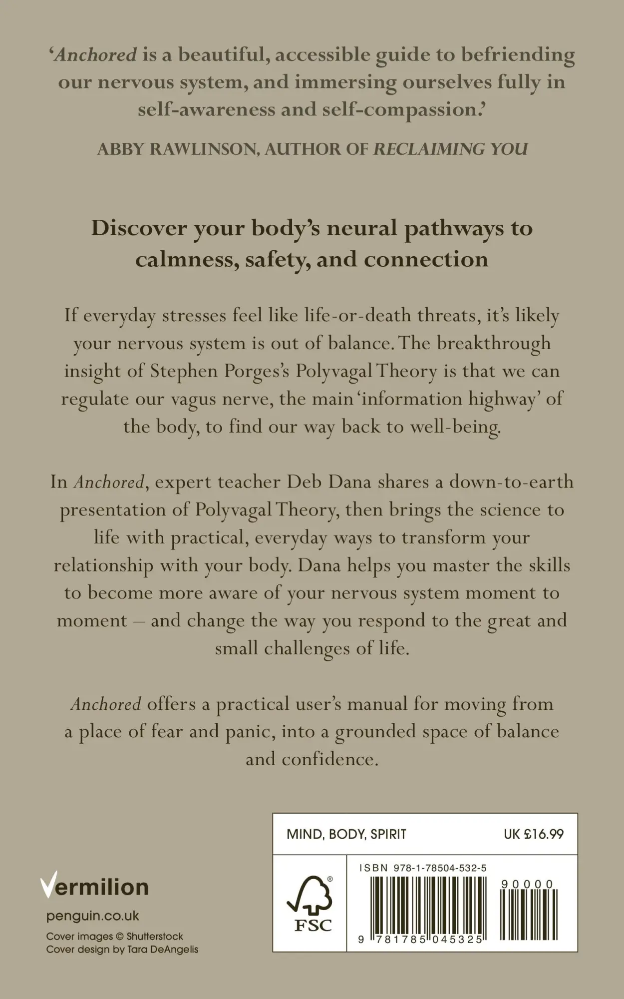 Rückseite: 9781785045325 | Anchored | How to Befriend Your Nervous System Using Polyvagal Theory