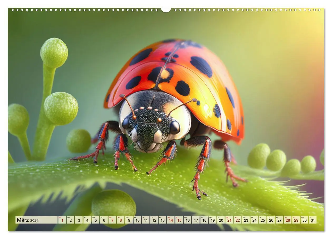 Bild: 9783457535325 | Insekten ganz gross (Wandkalender 2026 DIN A2 quer), CALVENDO...