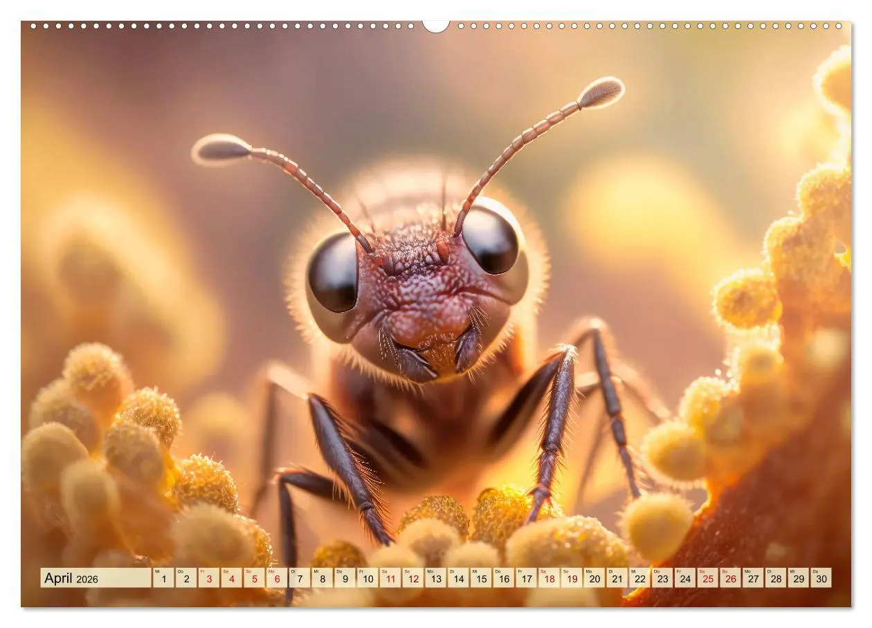 Bild: 9783457535325 | Insekten ganz gross (Wandkalender 2026 DIN A2 quer), CALVENDO...