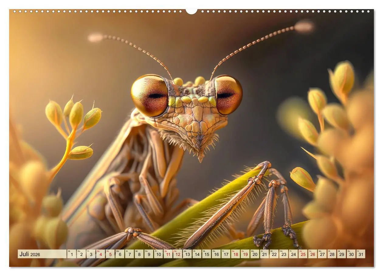 Bild: 9783457535325 | Insekten ganz gross (Wandkalender 2026 DIN A2 quer), CALVENDO...
