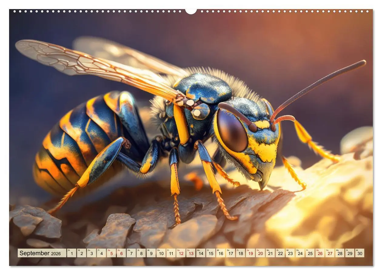 Bild: 9783457535325 | Insekten ganz gross (Wandkalender 2026 DIN A2 quer), CALVENDO...