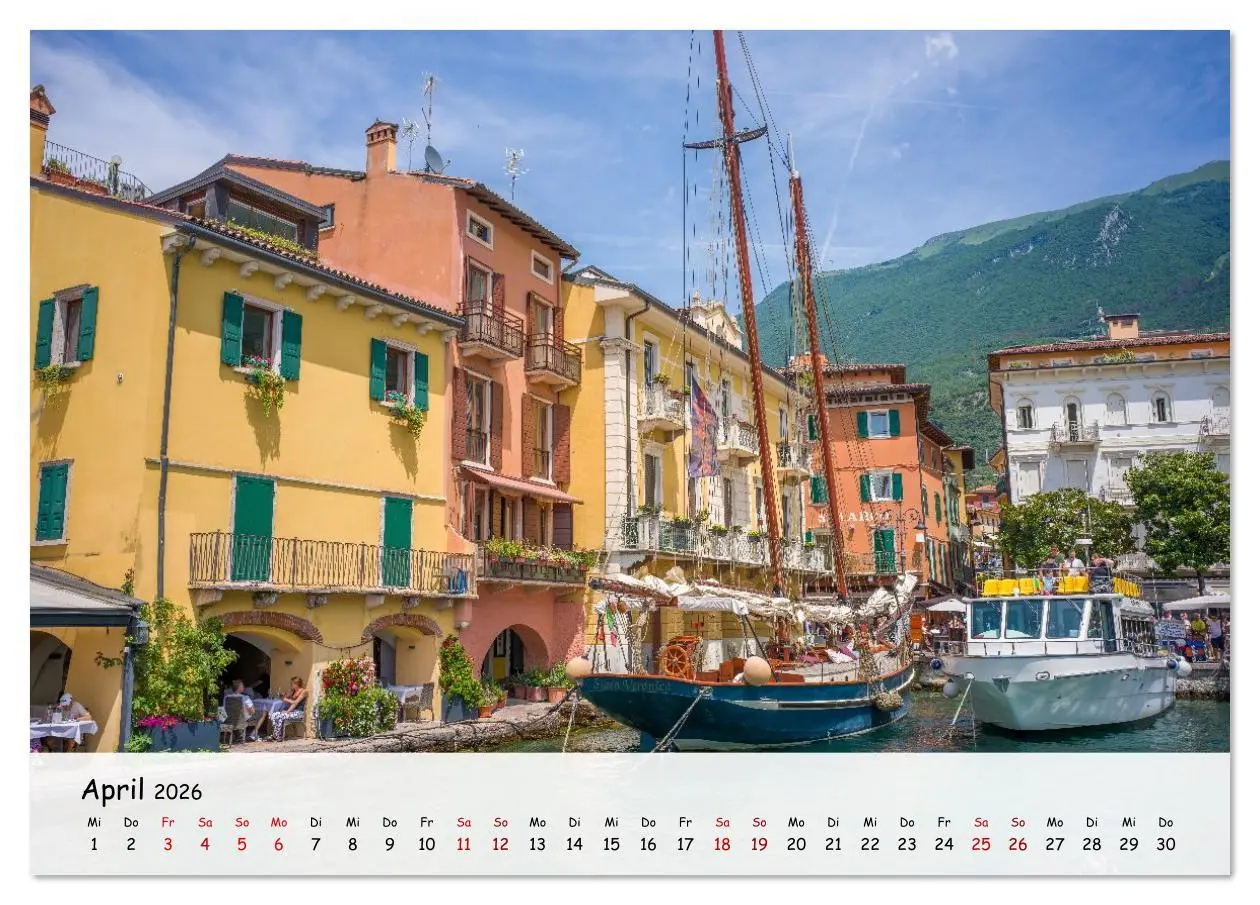 Bild: 9783516625325 | Malcesine - Am Ostufer des Gardasees (Tischkalender 2026 DIN A5...