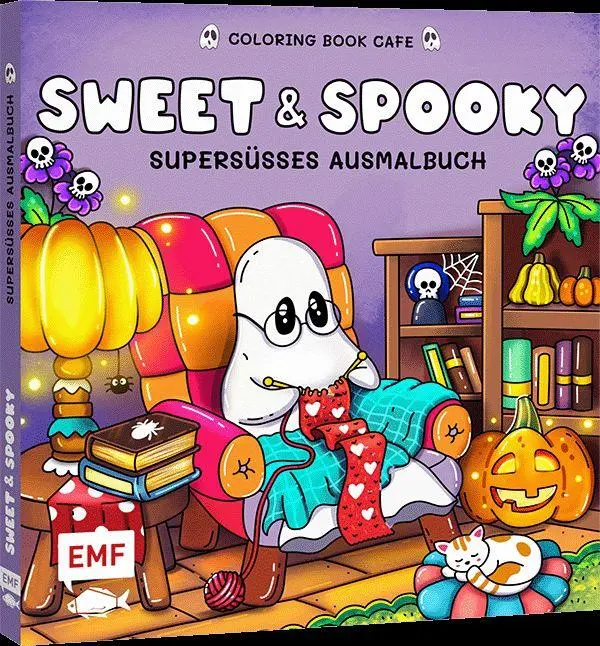 Cover: 9783745935325 | Cozy Coloring - Sweet &amp; Spooky | Book Coloring | Taschenbuch | 72 S.