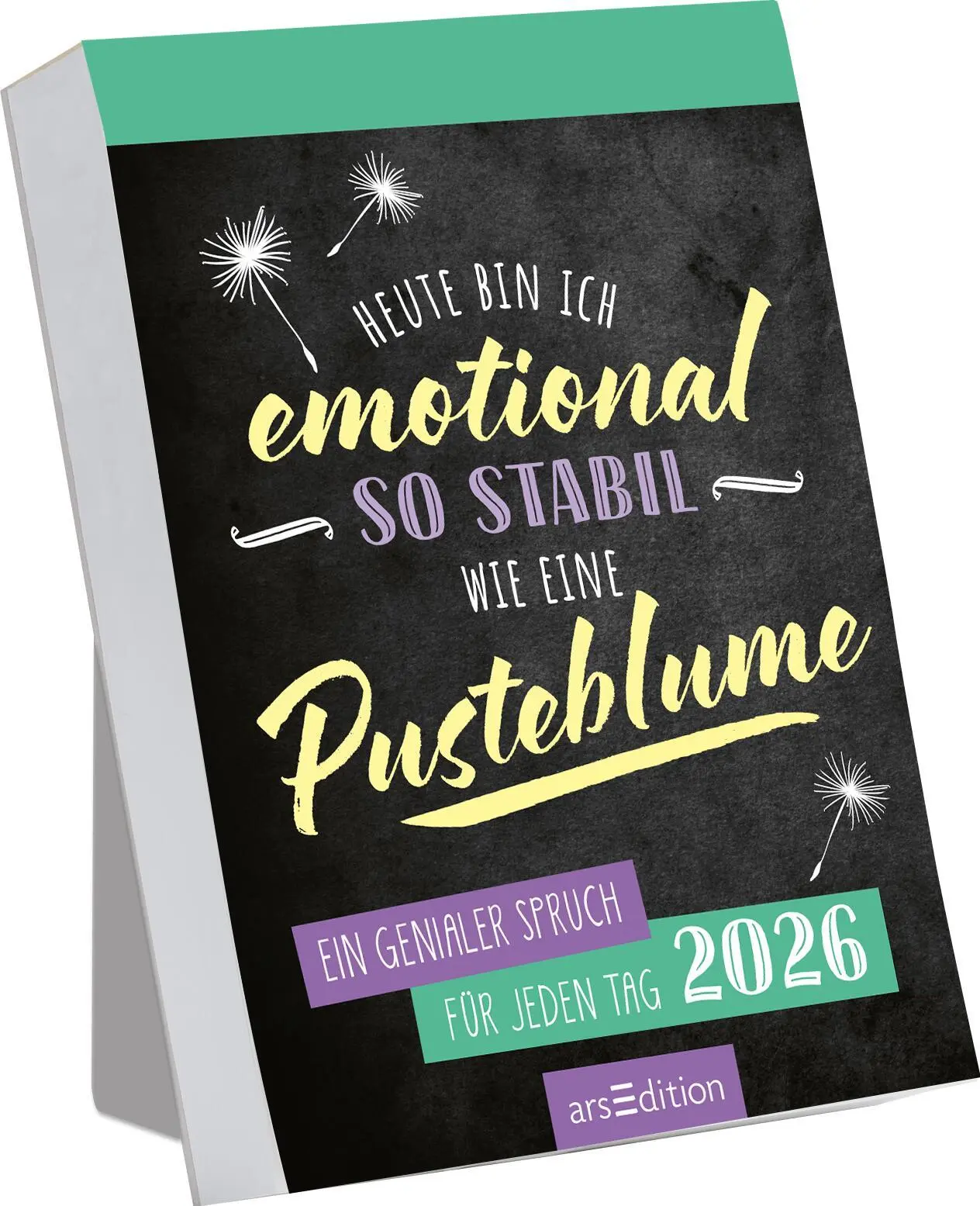 Cover: 4014489135425 | Abreißkalender Heute bin ich emotional so stabil wie eine...