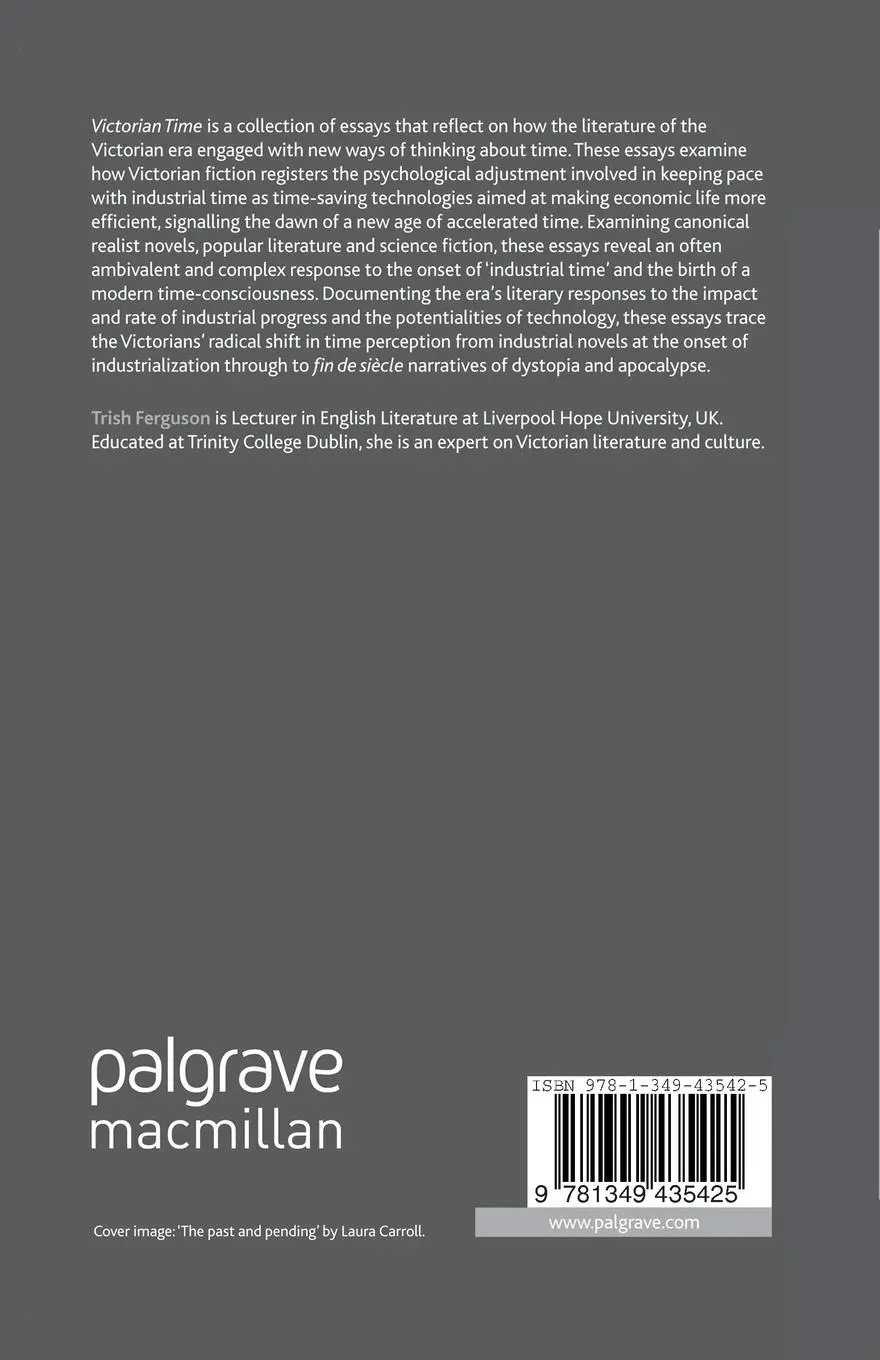 Rückseite: 9781349435425 | Victorian Time | Technologies, Standardizations, Catastrophes | Buch