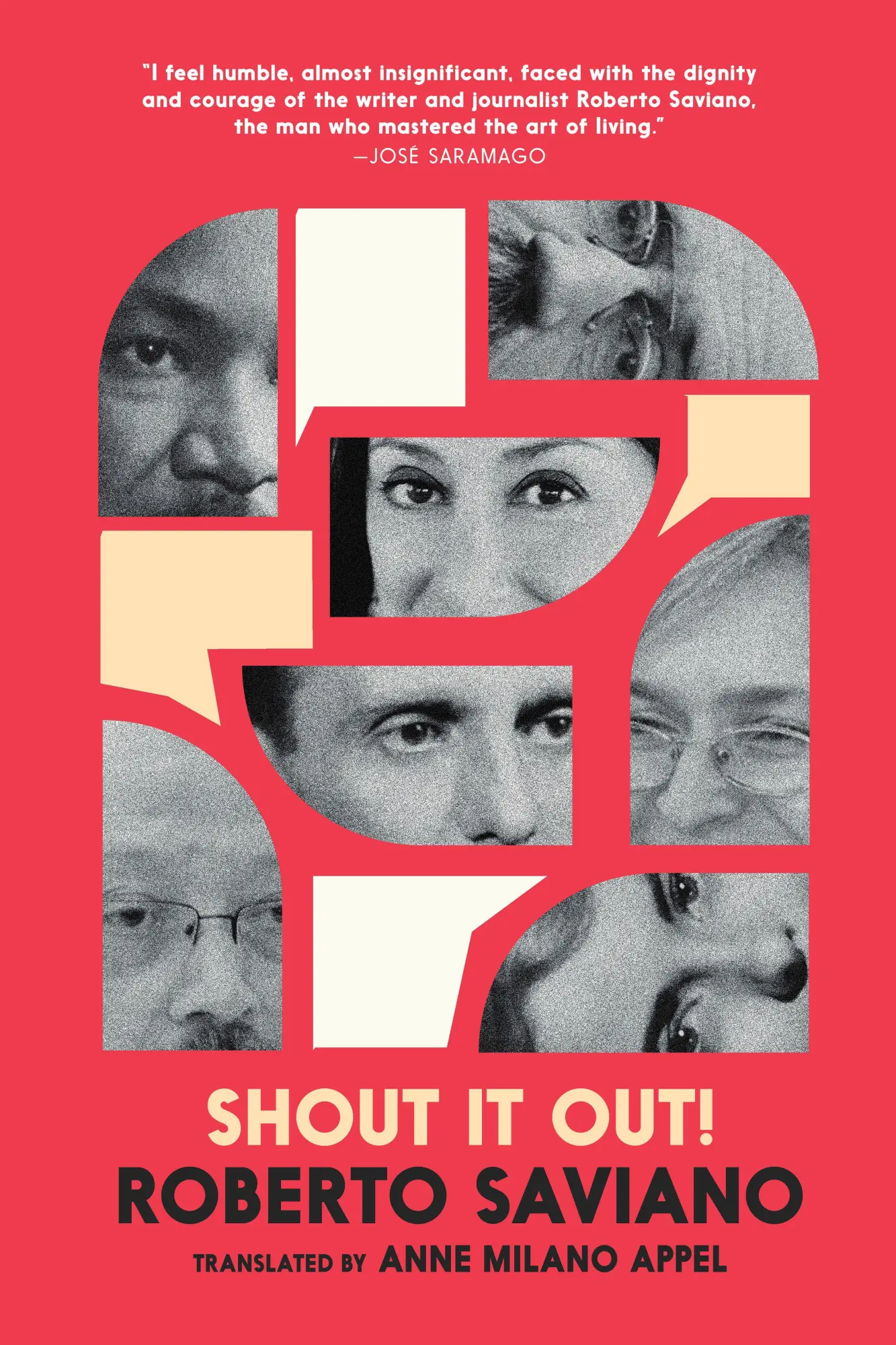 Cover: 9781644215425 | Shout It Out! | 28 Portraits for a Committed World | Roberto Saviano