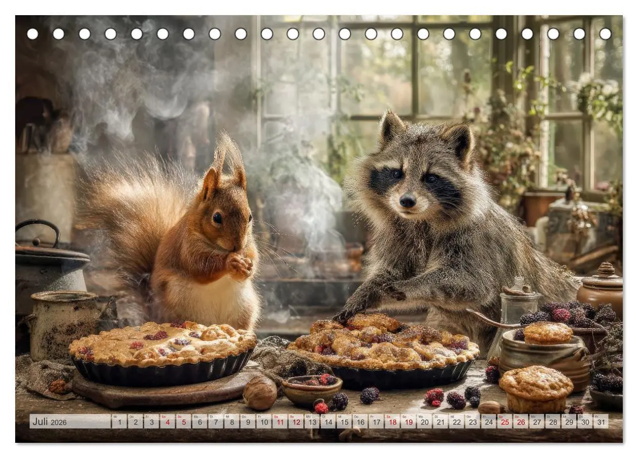 Bild: 9783516235425 | Hazelnuts Abenteuer (Tischkalender 2026 DIN A5 quer), CALVENDO...