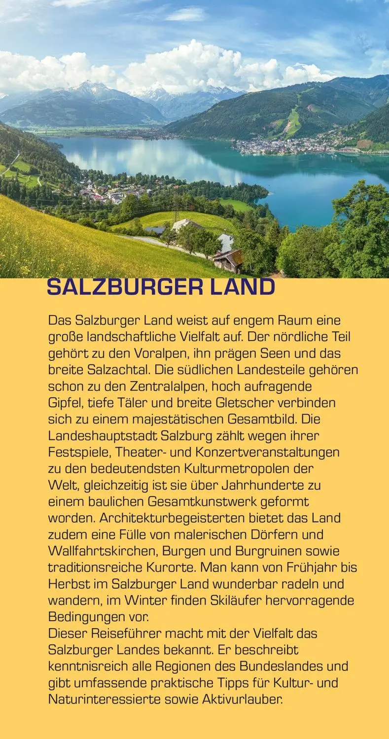Bild: 9783897945425 | TRESCHER Reiseführer Salzburg und Salzburger Land | Gunnar Strunz