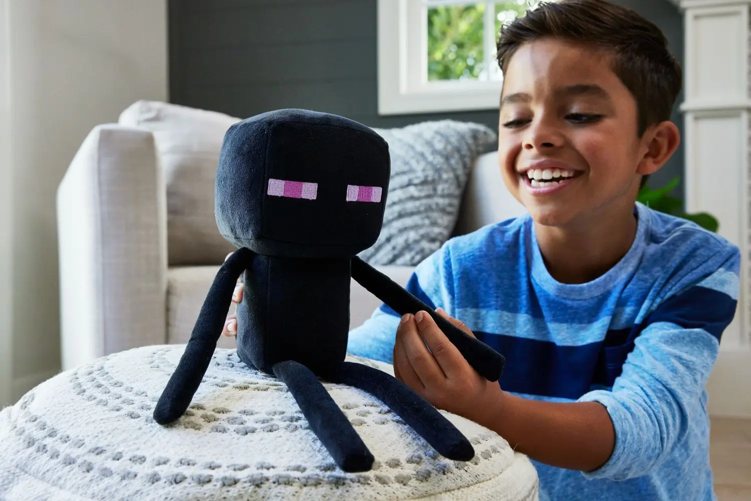 Bild: 194735115525 | Minecraft 8" Basic Plush Enderman | HLN11 | 2025 | Mattel
