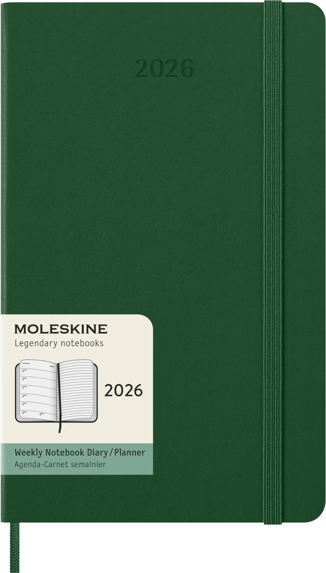 Bild: 8056999275525 | Moleskine 12 Monate Wochen Notizkalender 2026, Large/A5, 1 Wo = 1...