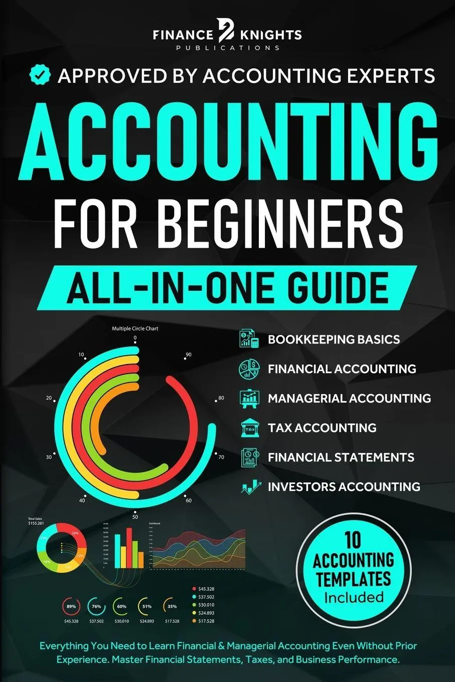 Cover: 9781787935525 | Accounting for Beginners (All-in-One) | Finance Knights Publications