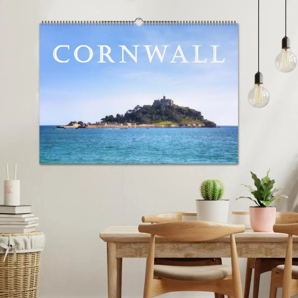 Bild: 9783435595525 | Cornwall (Wandkalender 2025 DIN A2 quer), CALVENDO Monatskalender