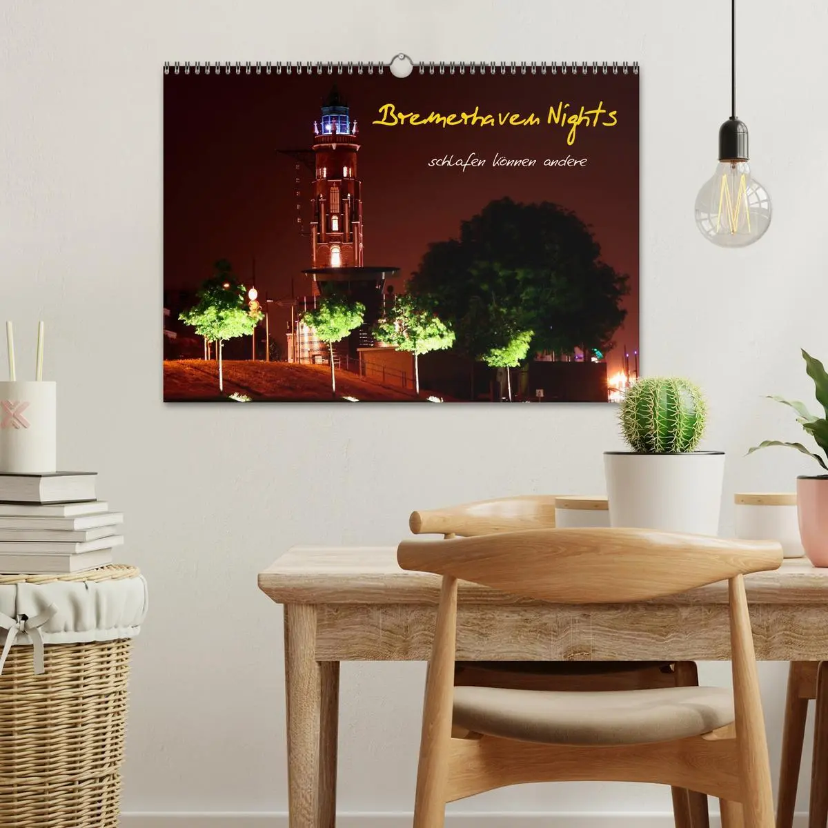 Bild: 9783516225525 | Bremerhaven Nights (Wandkalender 2026 DIN A3 quer), CALVENDO...