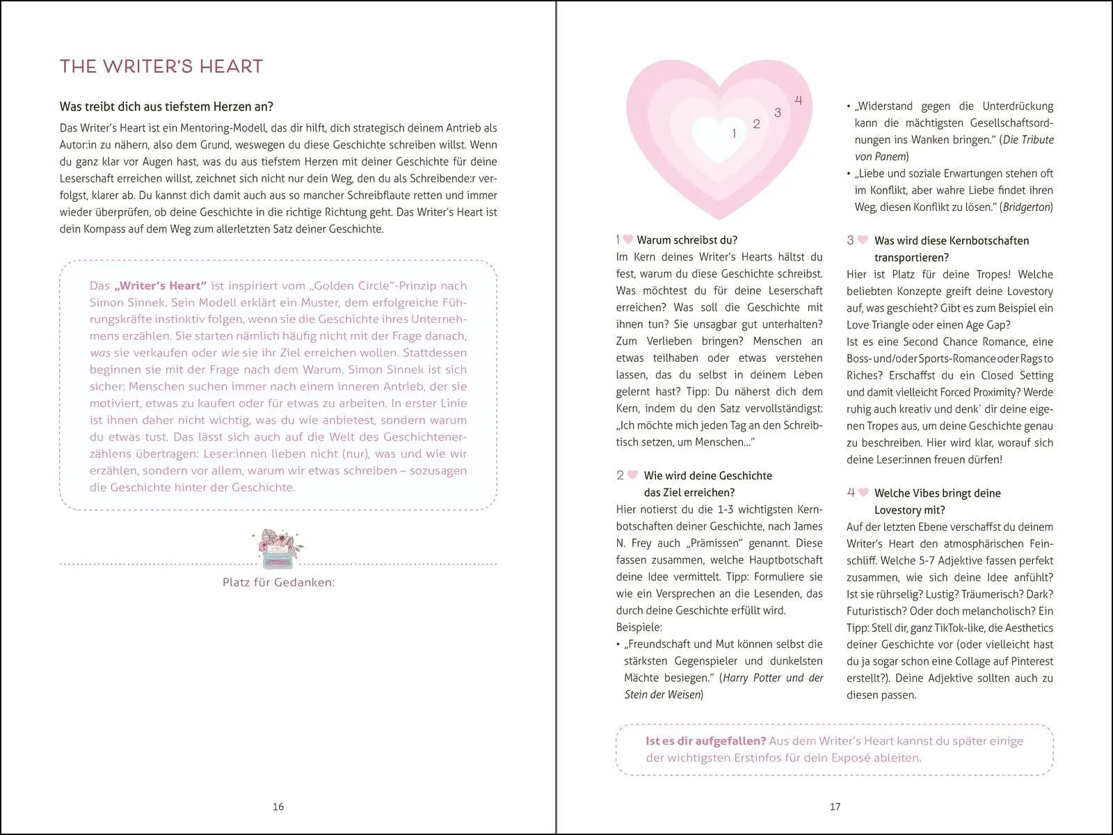 Bild: 9783629015525 | Writing Romance. Dein Schreib-Workshop für deine ultimative Lovestory