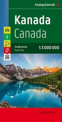 Cover: 9783707915525 | Kanada, Autokarte 1:3 Mio. | Maßstab 1:3.000.000 | freytag &amp; berndt