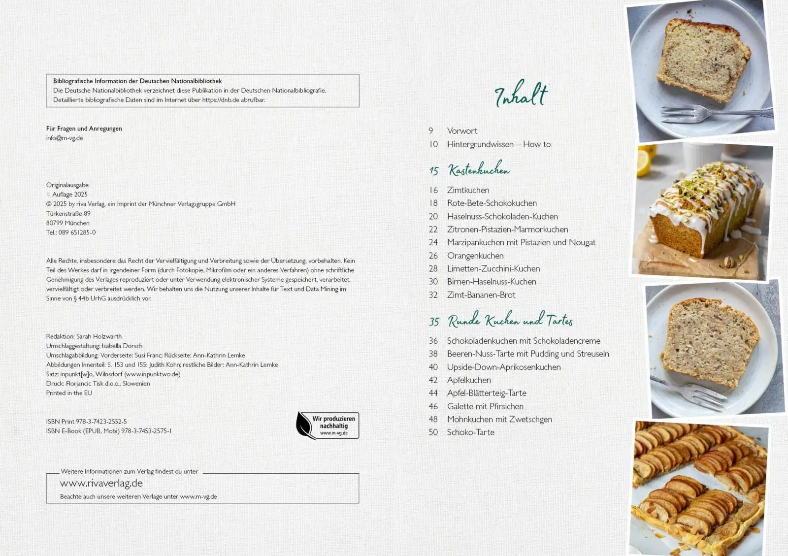 Bild: 9783742325525 | Das vegane Backbuch - schnell und einfach | Ann-Kathrin Lemke | Buch