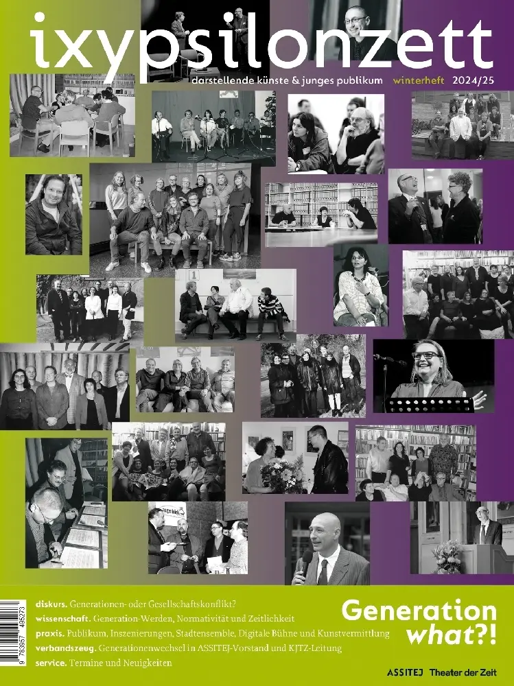 Cover: 9783957495525 | ixypsilonzett winterheft 2024/25 | Generation what?! | Assitej | Buch