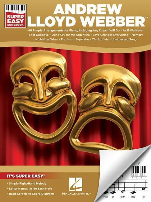 Cover: 9781540005625 | Andrew Lloyd Webber - Super Easy Songbook | Andrew Lloyd Webber | Buch