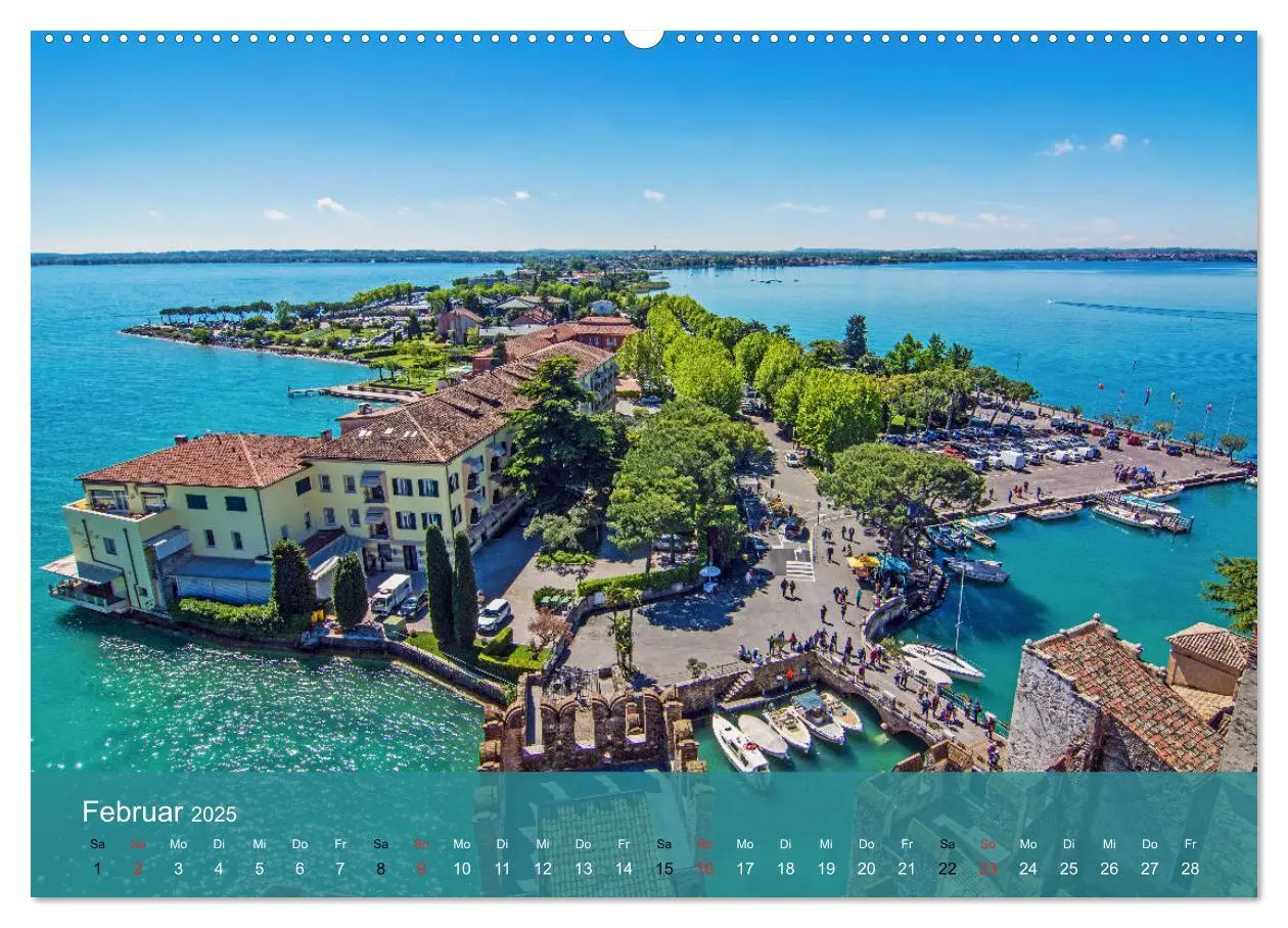 Bild: 9783435655625 | Gardasee - lago di Garda by Sascha Ferrari (Wandkalender 2025 DIN...