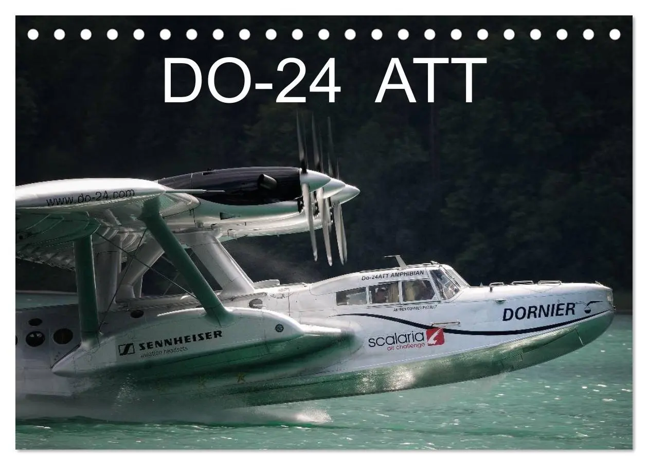 Cover: 9783516215625 | DO-24 ATT (Tischkalender 2026 DIN A5 quer), CALVENDO Monatskalender