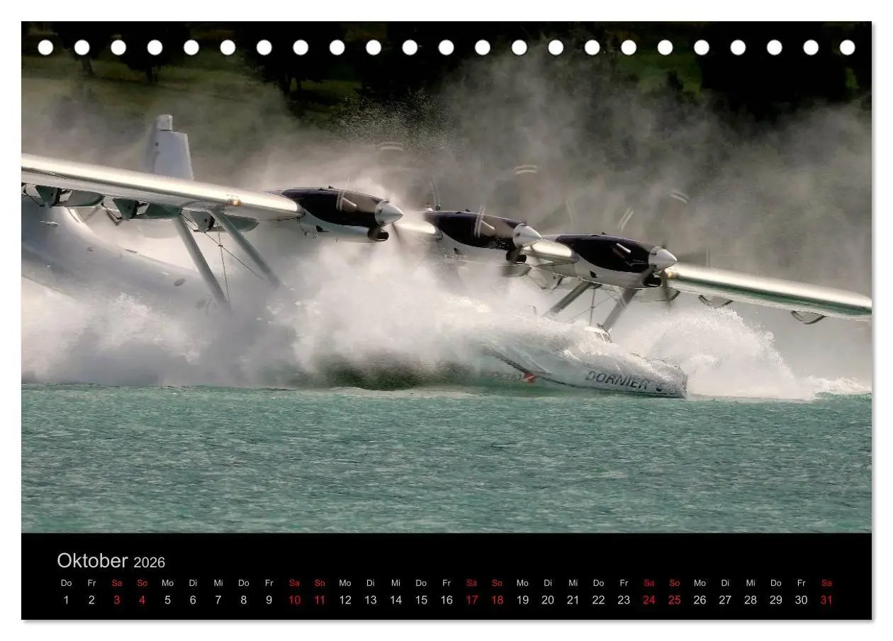 Bild: 9783516215625 | DO-24 ATT (Tischkalender 2026 DIN A5 quer), CALVENDO Monatskalender