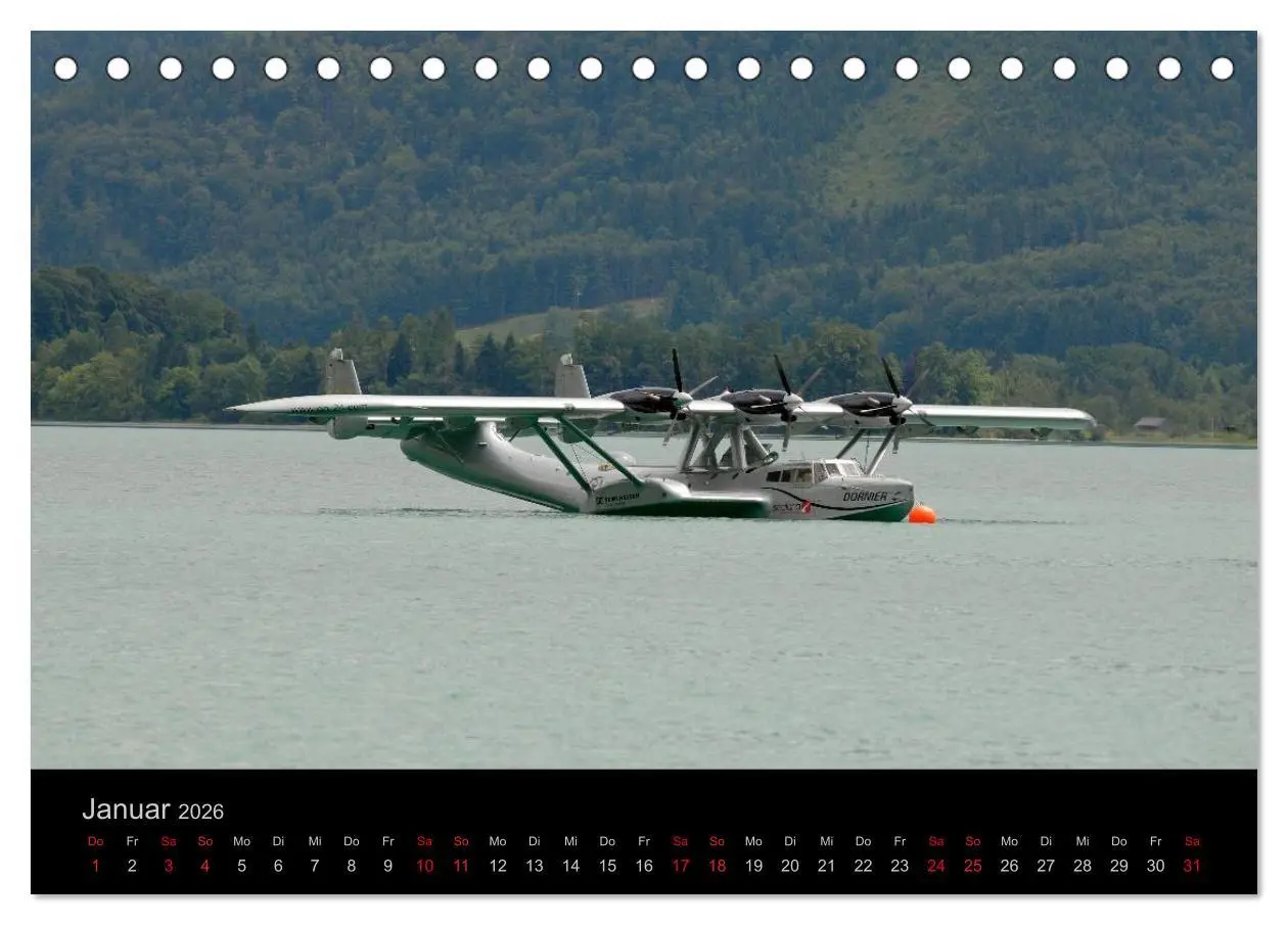 Bild: 9783516215625 | DO-24 ATT (Tischkalender 2026 DIN A5 quer), CALVENDO Monatskalender