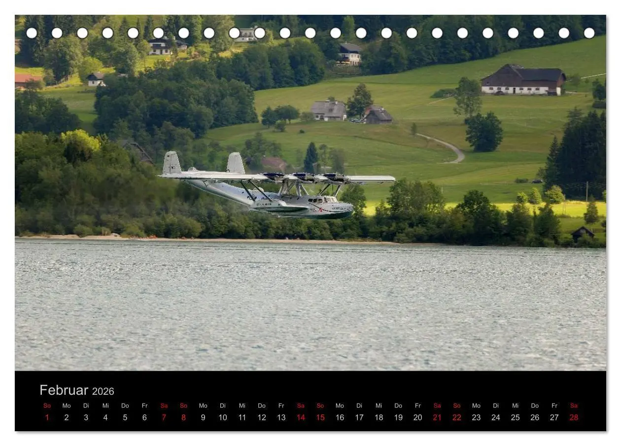 Bild: 9783516215625 | DO-24 ATT (Tischkalender 2026 DIN A5 quer), CALVENDO Monatskalender