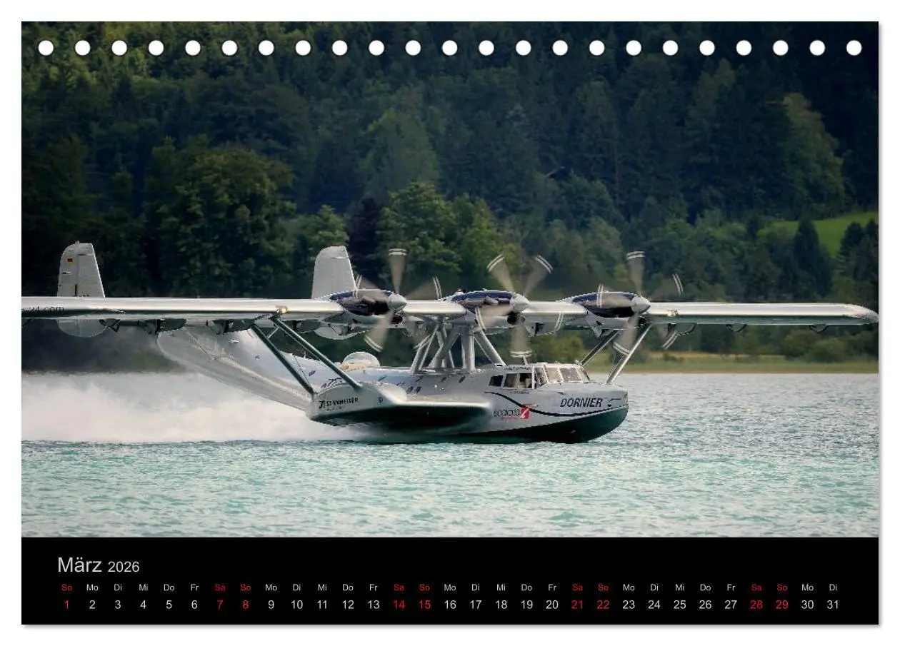 Bild: 9783516215625 | DO-24 ATT (Tischkalender 2026 DIN A5 quer), CALVENDO Monatskalender