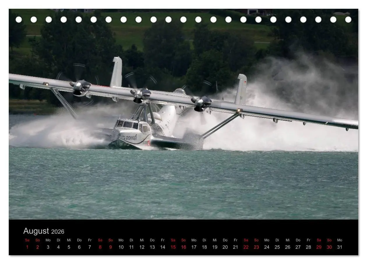 Bild: 9783516215625 | DO-24 ATT (Tischkalender 2026 DIN A5 quer), CALVENDO Monatskalender