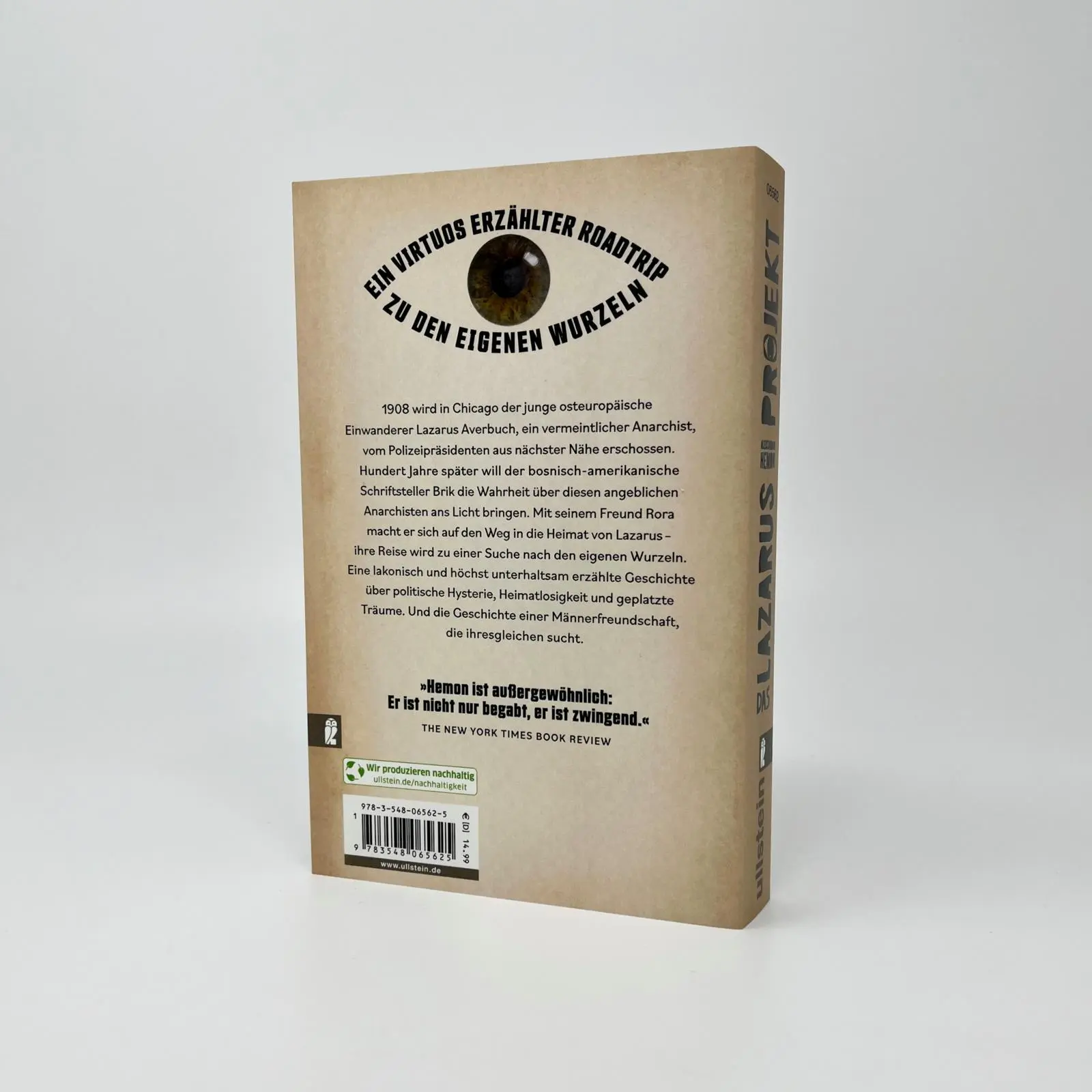 Bild: 9783548065625 | Das Lazarus-Projekt | Aleksandar Hemon | Taschenbuch | 352 S. | 2024