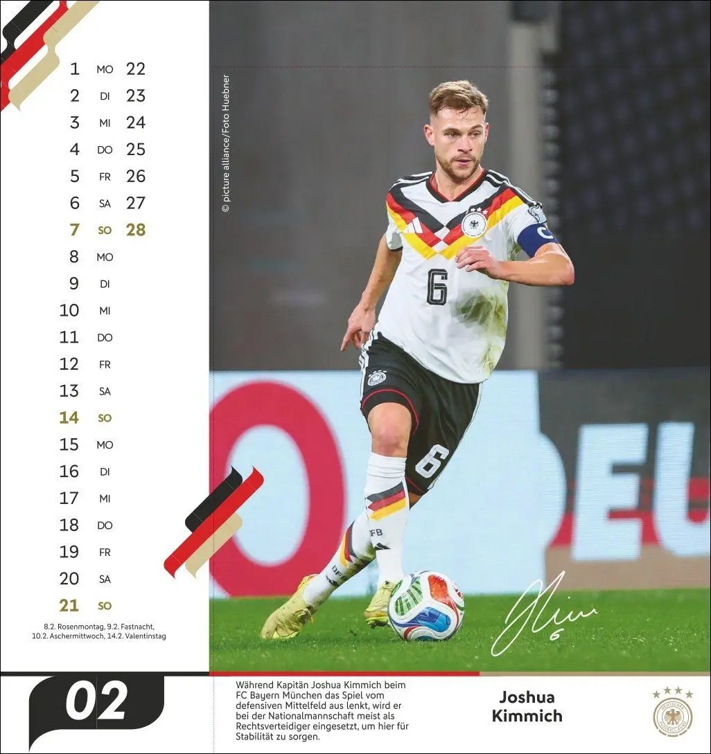 Bild: 9783756415625 | DFB Männer Postkartenkalender 2027 | Kalender | 13 S. | Deutsch | 2027