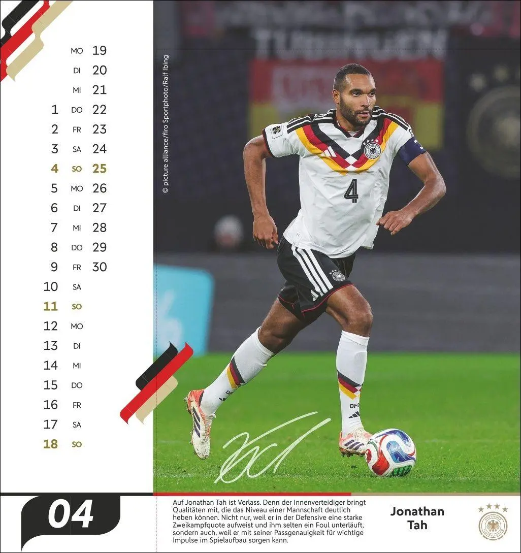 Bild: 9783756415625 | DFB Männer Postkartenkalender 2027 | Kalender | 13 S. | Deutsch | 2027