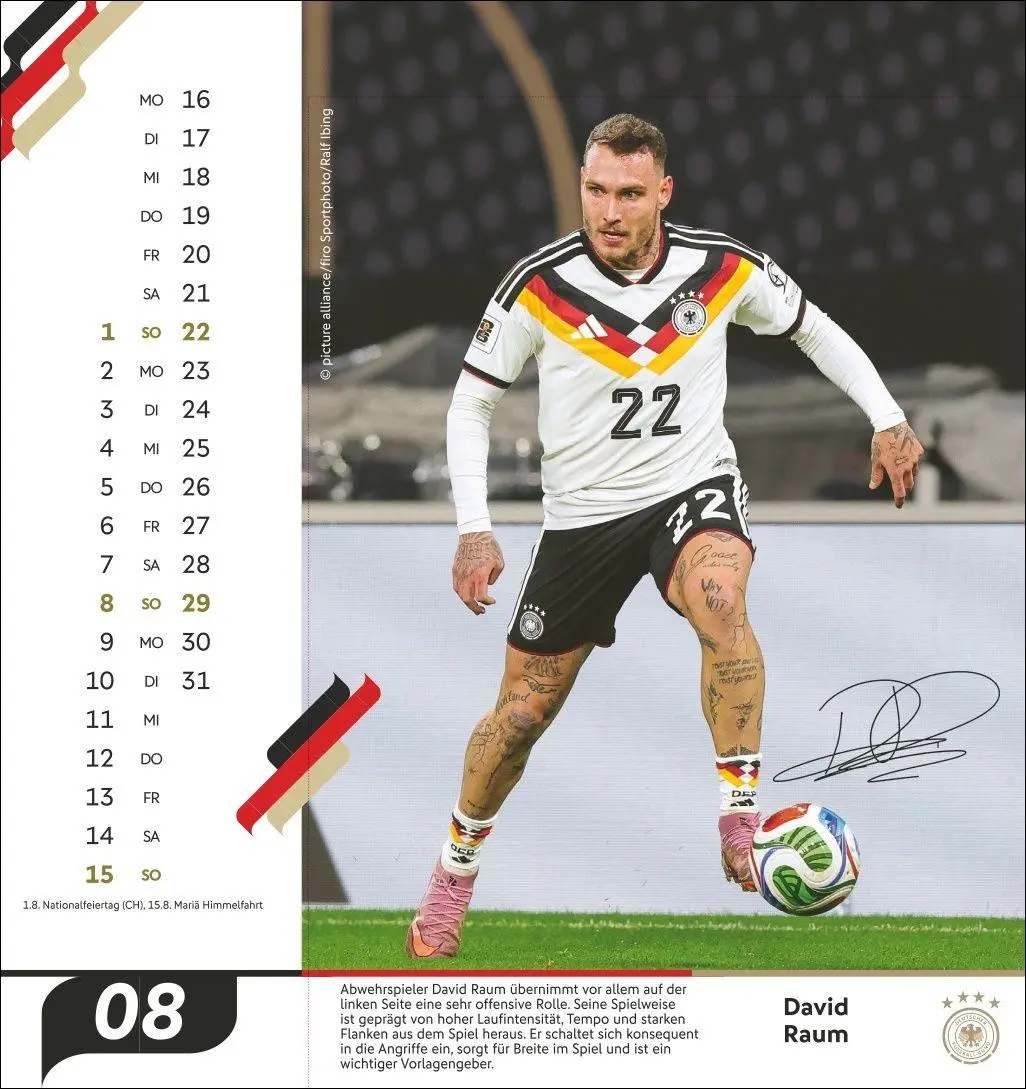 Bild: 9783756415625 | DFB Männer Postkartenkalender 2027 | Kalender | 13 S. | Deutsch | 2027