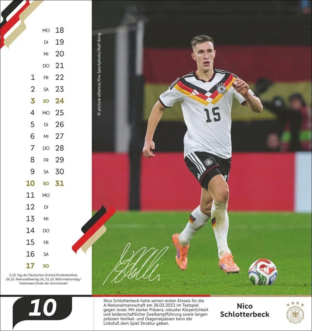 Bild: 9783756415625 | DFB Männer Postkartenkalender 2027 | Kalender | 13 S. | Deutsch | 2027