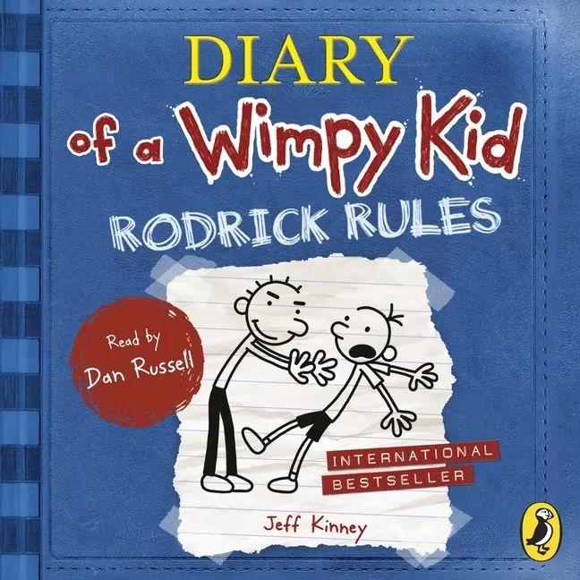 Cover: 9780241355725 | Diary of a Wimpy Kid: Rodrick Rules (Book 2), Audio-CD | Jeff Kinney