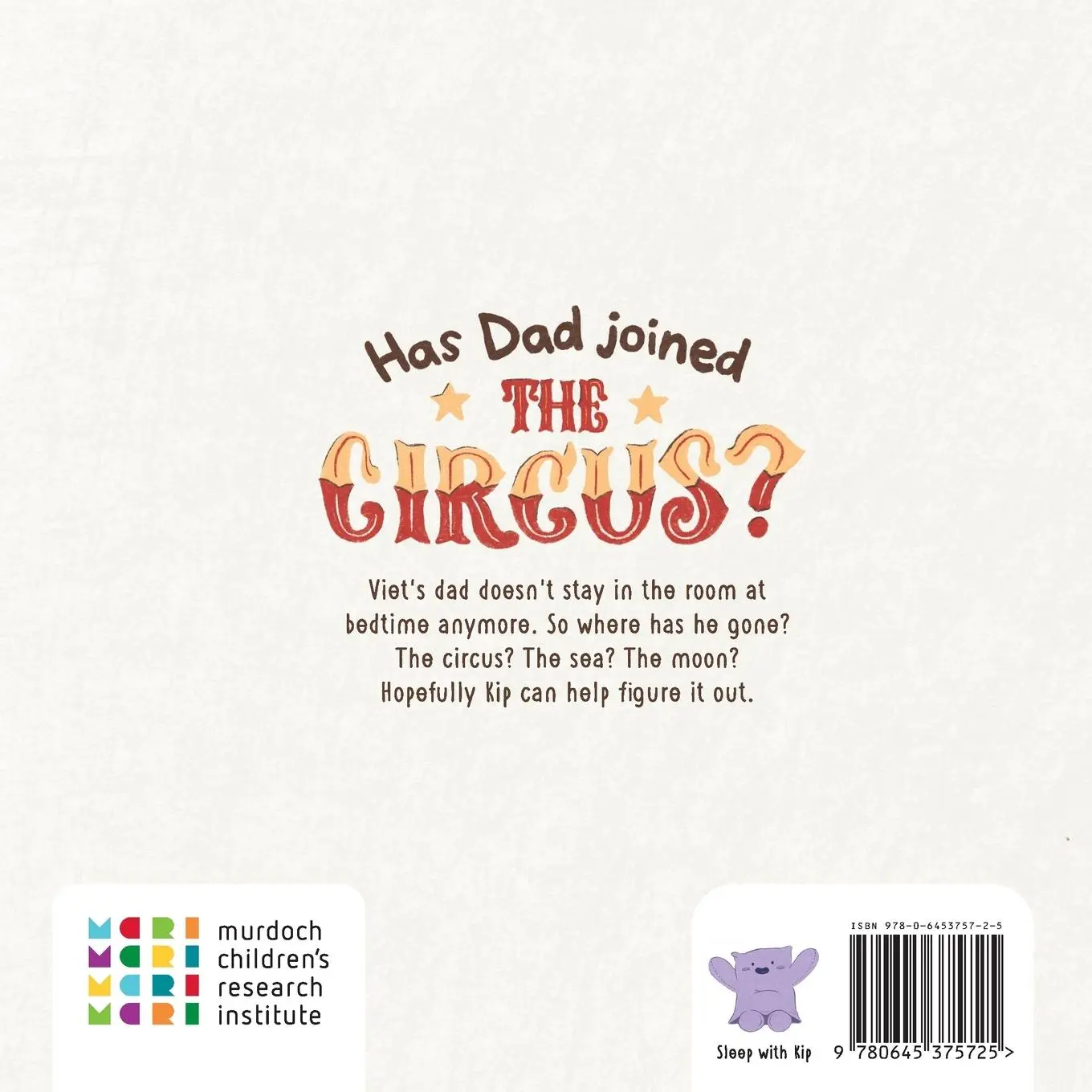 Rückseite: 9780645375725 | Has Dad Joined the Circus? | Harriet Hiscock (u. a.) | Taschenbuch
